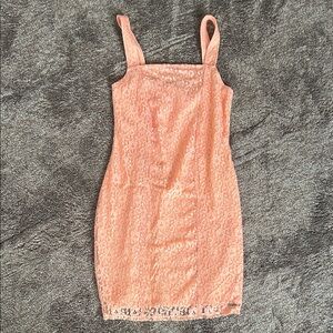 Hollister Lace Peach Sundress